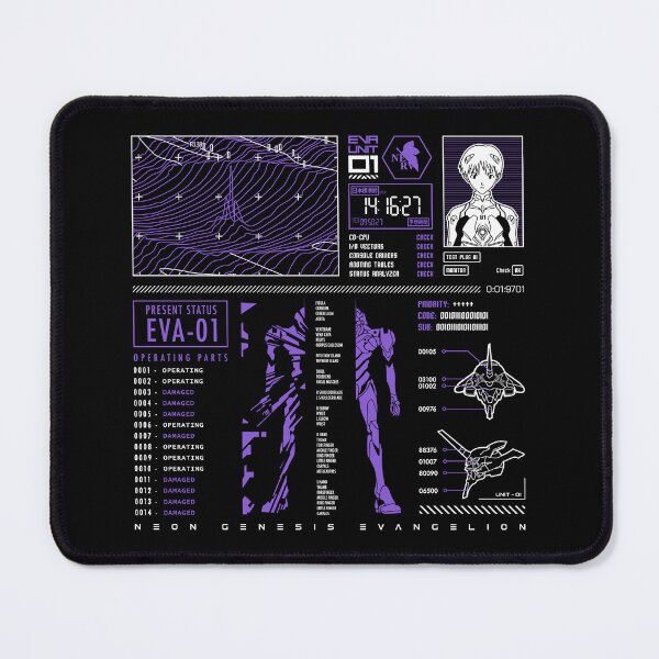 Item preview, 476b Eva 01 WhtViolet designed and sold by Yexart.