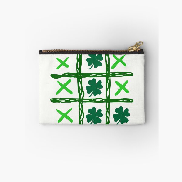 Item preview, Lucky Shamrock Tic Tac Toe – St. Patrick’s Day Illustration designed and sold by MaiZephyr.