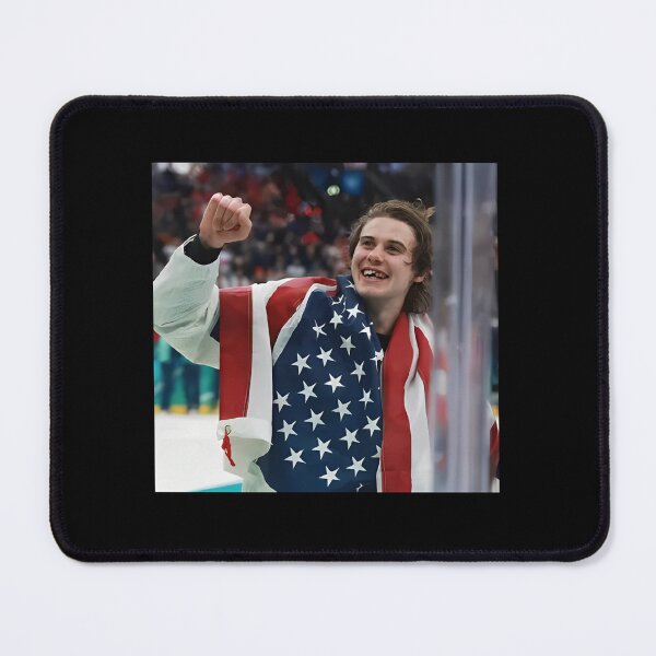 Item preview, Jack Hughes USA Hockey - Jack Hughes Missing Teeth USA Hockey, Jack Hughes USA Hockey Golden Goal Champion 2026 designed and sold by CLOUDYMOODS.
