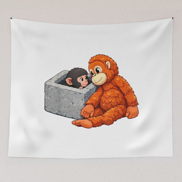 Item preview, Punch The Baby Monkey And Orangutan Friend Viral Japanese Zoo Aesthetic designed and sold by StanaLuis.