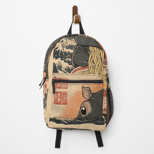 Item preview, Moo Deng Hippo Eat Ramen For Japanese Style Fan Kawaii Anime Gift For Fan designed and sold by VonMast.