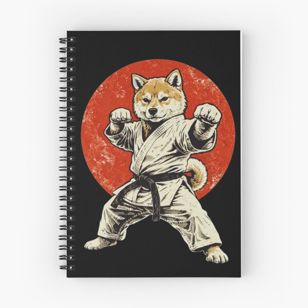 Item preview, Japanese Karate Shiba Inu Martial Arts Master Retro Vintage Sun Dog Art designed and sold by StanaLuis.