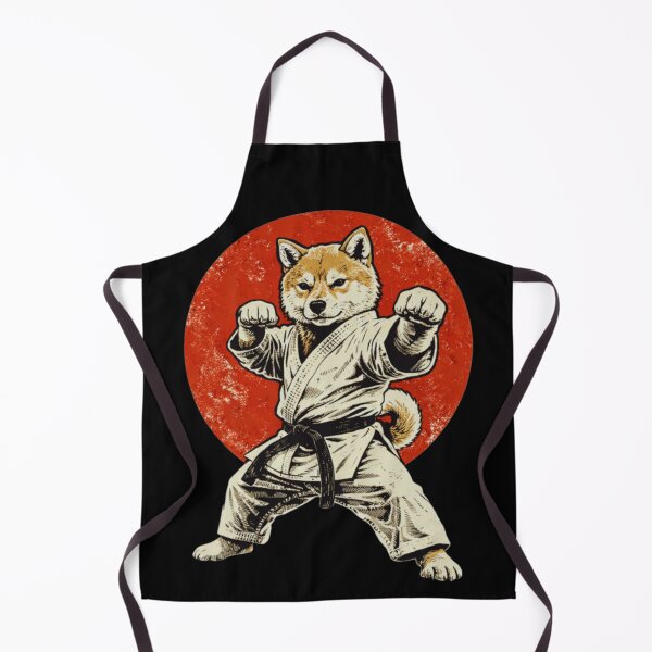 Item preview, Japanese Karate Shiba Inu Martial Arts Master Retro Vintage Sun Dog Art designed and sold by StanaLuis.