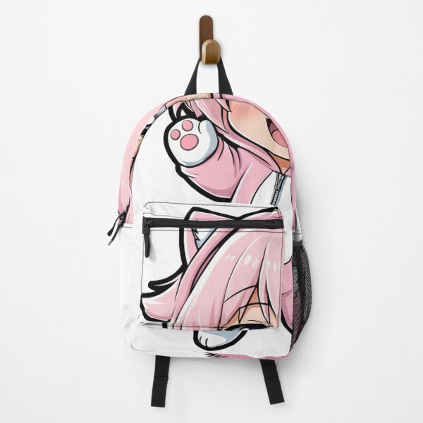 Item preview, Anime Chibi Girl in Kawaii Cat Outfit designed and sold by Infinite Art.