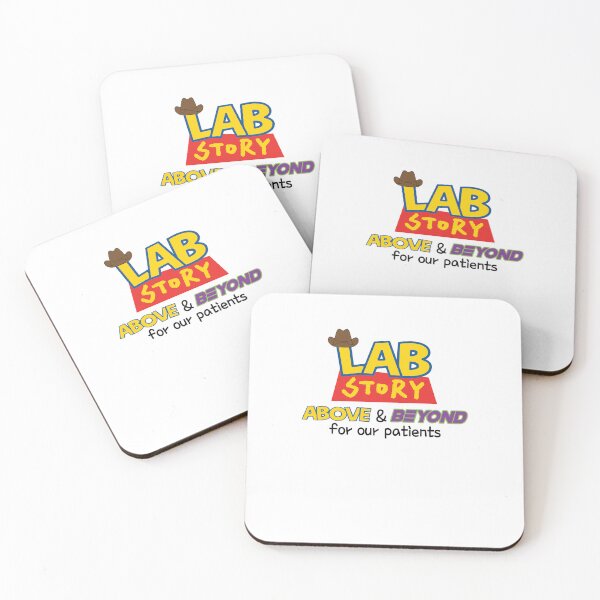 Item preview, Lab Story Above Beyond for Our Patients Lab Week 2026 Medical Laboratory designed and sold by clarabersetart.