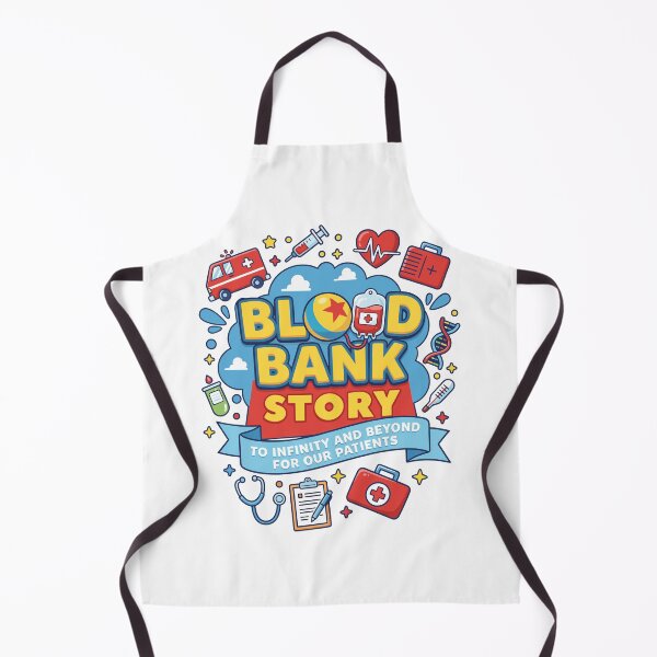 Item preview, Blood Bank Story Laboratory Blood Transfusion Blood Banker designed and sold by clarabersetart.