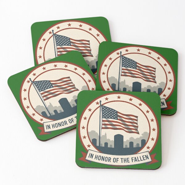 Item preview, Honor the Fallen Veteran Memorial - American Flag Tribute designed and sold by BoralisSynth.