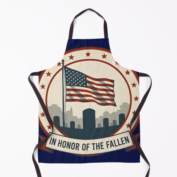 Item preview, Honor the Fallen Veteran Memorial - American Flag Tribute designed and sold by BoralisSynth.