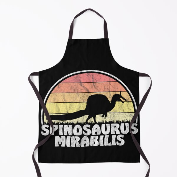 Item preview, Spinosaurus Mirabilis Dinosaur Silhouette Retro 80s Vaporwave Sunset Aesthetic Paleontology Art designed and sold by StanaLuis.