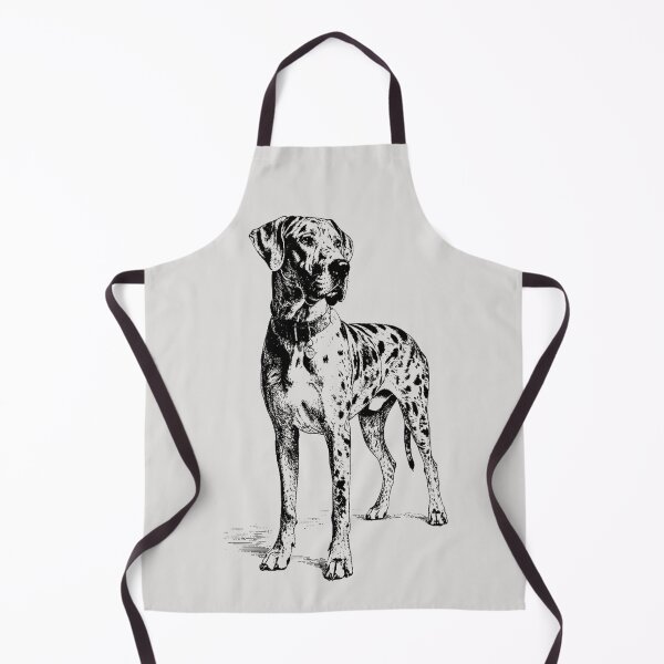 Item preview, Great Dane Vintage Dog Portrait designed and sold by RPrintPulse.