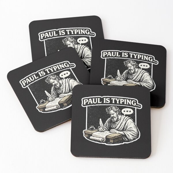Item preview, Funny Bible Meme — If Paul Were Here We'd Be Getting A Letter designed and sold by VibeOffline Studio.