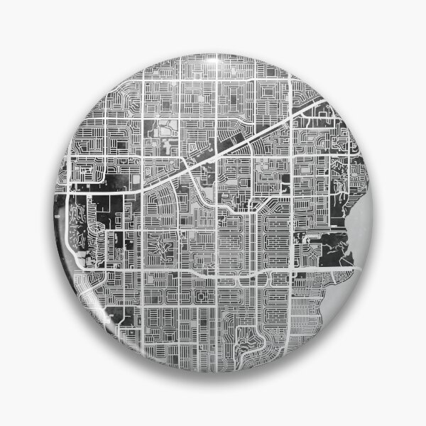 Item preview, Cape Coral Florida City Street Map designed and sold by ArtPrints.