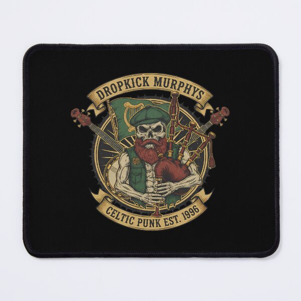 Item preview, Dropkick Murphys Bearded Skull Piper designed and sold by rostomhouache.