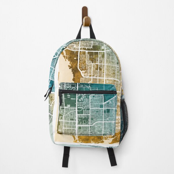 Item preview, Cape Coral Florida City Street Map designed and sold by ArtPrints.