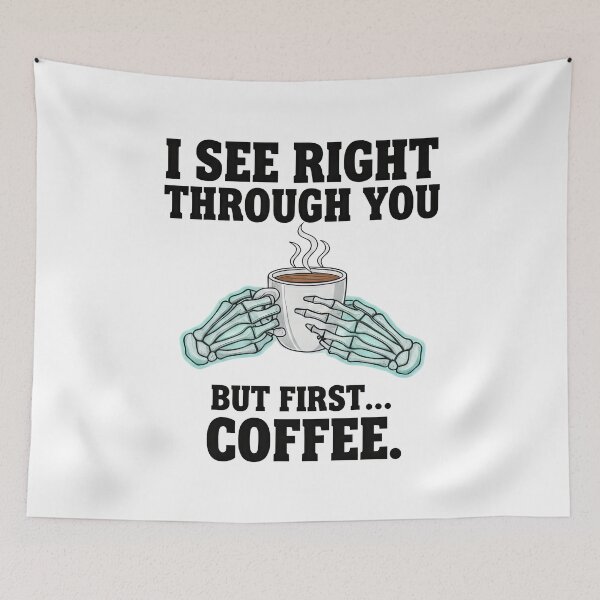 Item preview, Funny Radiology Coffee Lover - I See Right Through You designed and sold by doodIllustrate.