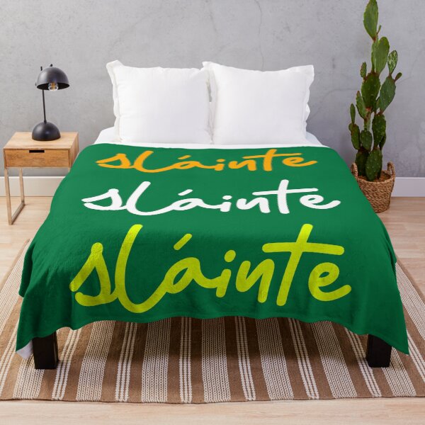 Item preview, Sláinte Minimalist Irish Typography Art designed and sold by MaiZephyr.