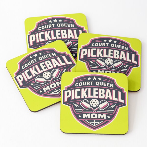 Item preview, Court Queen Pickleball Mom Shirt – Bold Sport Badge Design – Competitive Mom Gift designed and sold by Pickleball-Gift.