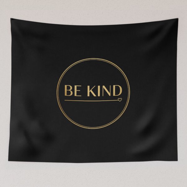 Item preview, Be Kind Gold Script Minimal Elegant Quote designed and sold by daila70.