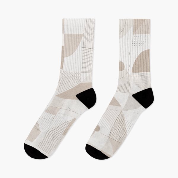 Item preview, Contemporary Neutral Abstract Pattern designed and sold by Inkae Studio.
