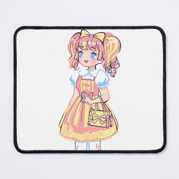 Item preview, Anime Girl Doll Style – Kawaii Doll Aesthetic Illustration designed and sold by Infinite Art.