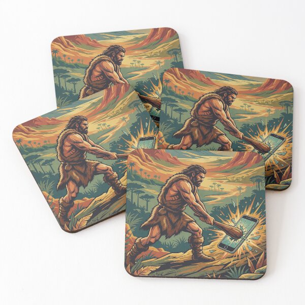 Item preview, Luddite Caveman designed and sold by Reve-Rustique.