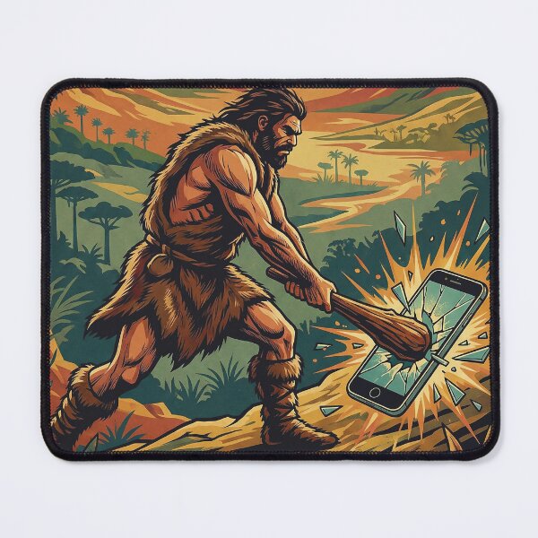 Item preview, Luddite Caveman designed and sold by Reve-Rustique.