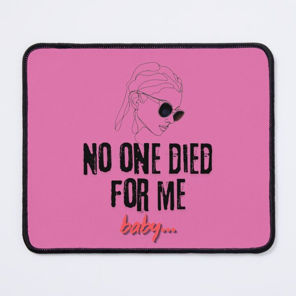 Item preview, No One Died For Me, Baby Gift For Rebel Independent Woman designed and sold by Reniferka Artifacts.
