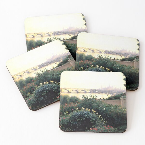 Item preview, Argenteuil, Flowers by the Riverbank designed and sold by artdesignsnow.