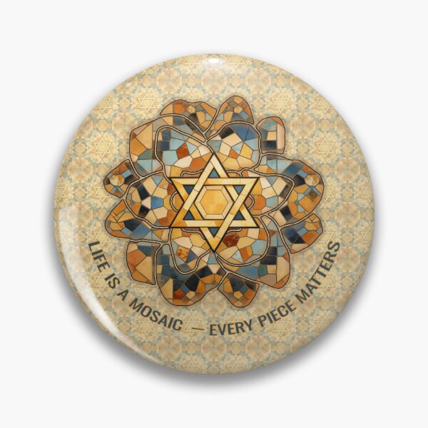 Item preview, Star of David, Pattern 59, Mosaic. designed and sold by UltraQuirky.
