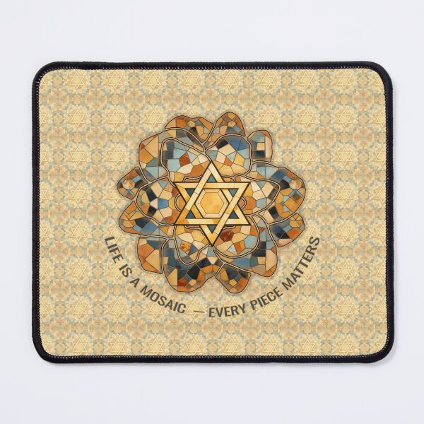 Item preview, Star of David, Pattern 59, Mosaic. designed and sold by UltraQuirky.