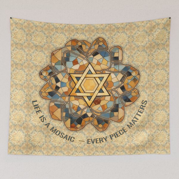 Item preview, Star of David, Pattern 59, Mosaic. designed and sold by UltraQuirky.