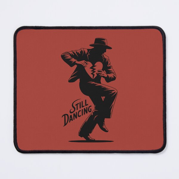 Item preview, Minimalist Broken Heart Dancing Man designed and sold by SplashTastic.