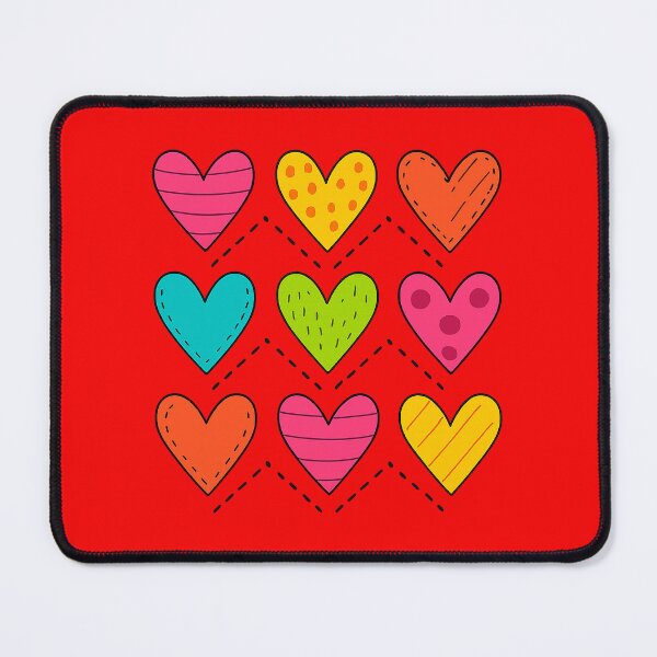 Item preview, Playful Valentine Hearts designed and sold by annenambiro.