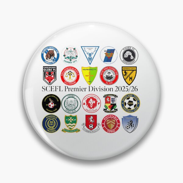 Item preview, SCEFL Badges 2025/26 designed and sold by PointsPerGame.