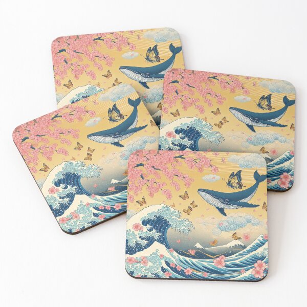 Item preview, Celestial Whale Among Cherry Blossoms – Surreal Japanese Art IA designed and sold by Tainara Tavares de Carvalho.