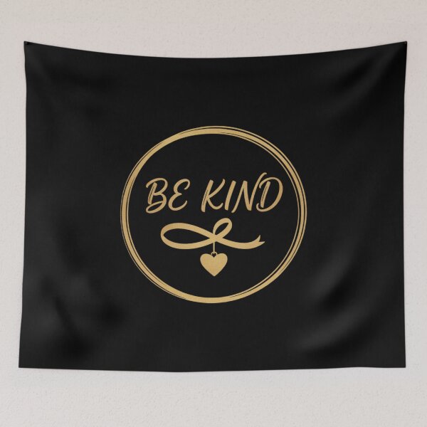 Item preview, Be Kind Gold Script Minimal Elegant Quote designed and sold by daila70.