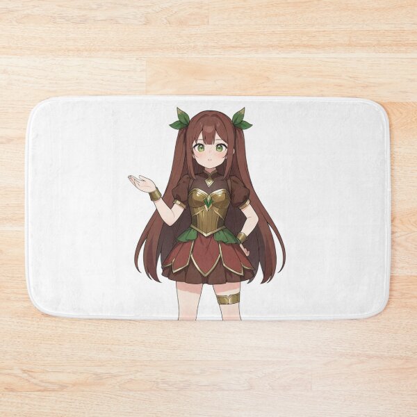 Item preview, Fairy Huntress Girl in Brown Tones – Anime Fantasy Girl designed and sold by Infinite Art.