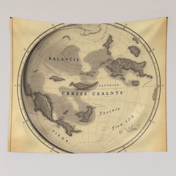 Item preview, Ancient World Map designed and sold by RAISC.