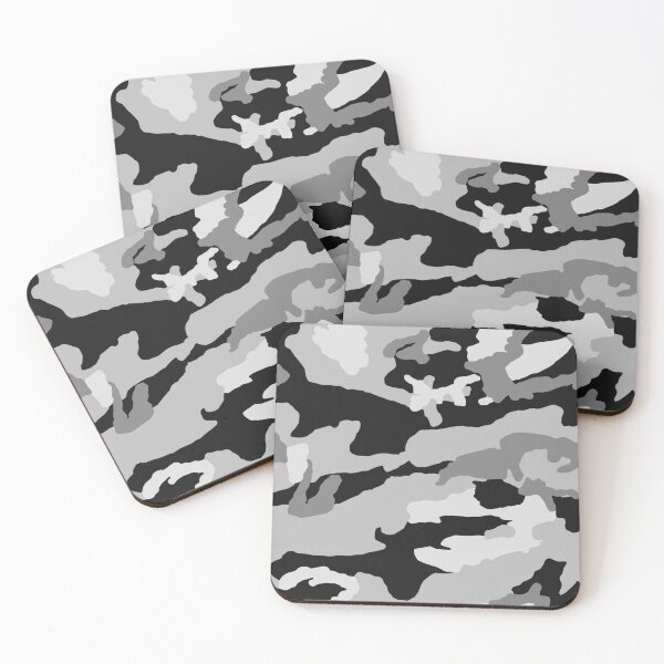 Item preview, Black And White Camo Pattern Seamless designed and sold by pattern-archive.