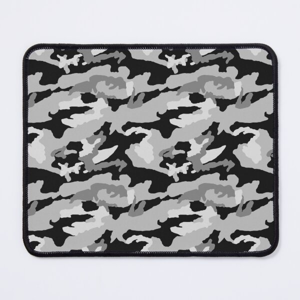 Item preview, Black And White Camo Pattern Seamless designed and sold by pattern-archive.