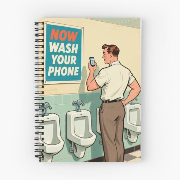 Item preview, Wash Your Phone designed and sold by halibutgoatramb.