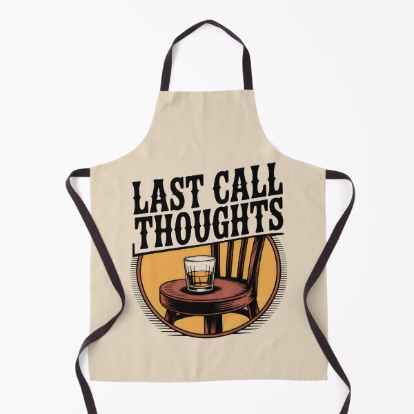 Item preview, Last Call Thoughts Vintage Whiskey Glass designed and sold by SplashTastic.