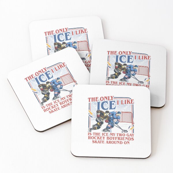 Item preview, The Only ICE I Like is The Ice That My Two Gay Hockey Boyfriends Skate Around On designed and sold by clarabersetart.