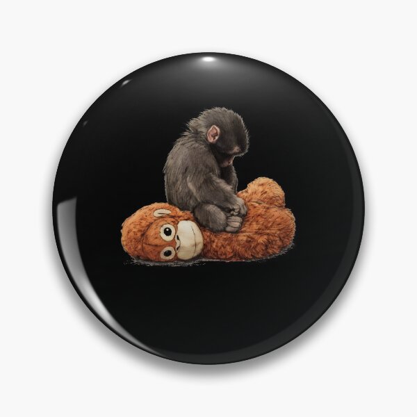 Item preview, Monkey Punch Meme Graphic Little Punch Big Love Jungle designed and sold by clarabersetart.