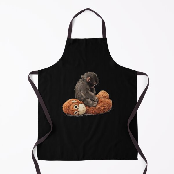 Item preview, Monkey Punch Meme Graphic Little Punch Big Love Jungle designed and sold by clarabersetart.
