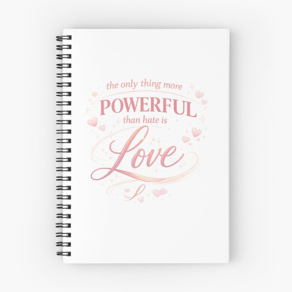 Item preview, Soft Valentine Love Over Hate Typography designed and sold by JordanInk Studio.