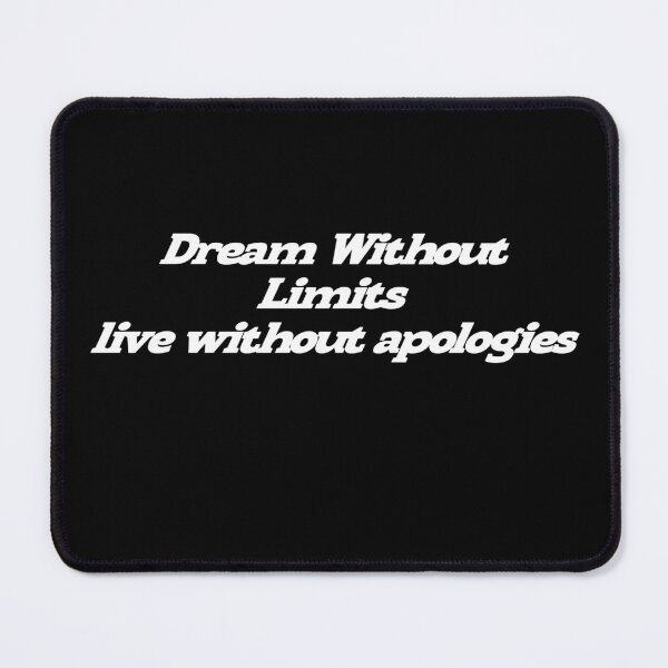 Item preview, Inspirational Life Quote: Dream Without Limits designed and sold by CrystalVanta.