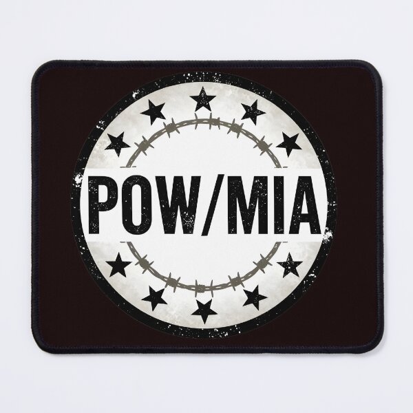 Item preview, POW MIA Military Prisoner of War Emblem designed and sold by BoralisSynth.