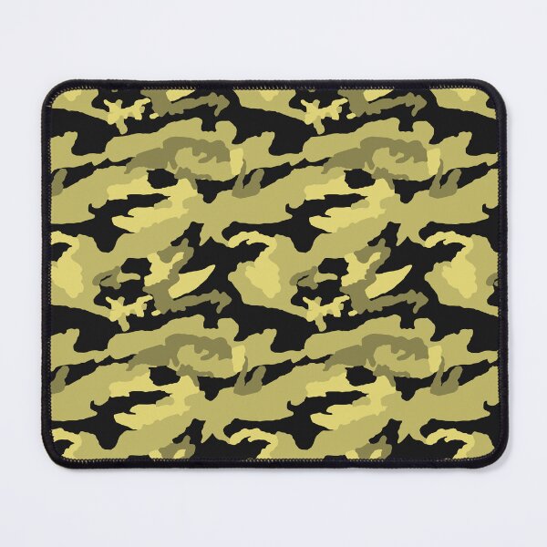 Item preview, Black And Yellow Camo Pattern Seamless designed and sold by pattern-archive.