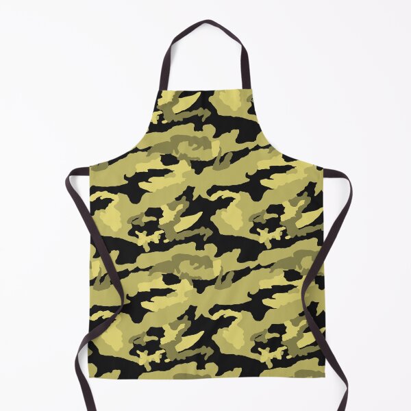 Artikelvorschau, Nahtloses Tarnmuster in Schwarz und Gelb entworfen und verkauft von pattern-archive.